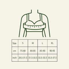 Women Comfort bra- Plant Dyed – Anti Microbial / Anti Bacterial -Organic Cotton – wirefree – non-padded – Stretchable - Comfortable all day Innerwear - Pack Of 1