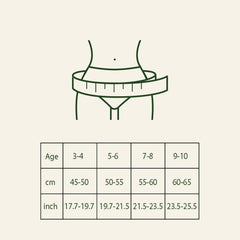 GIRLS Panty– assorted- Plant Dyed – Anti Microbial / Anti Bacterial -Organic Cotton -Mid-waist - Comfortable Underwear - Pack Of 3