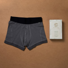 MEN TRUNKS - Plant Dyed – Anti Microbial / Anti Bacterial -Organic Cotton Elastane- Stretchable - Comfortable Underwear - Pack Of 1