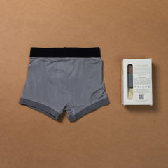 BOYS TRUNKS -assorted- Plant Dyed – Anti Microbial -Organic Cotton Elastane- Stretchable - Anti Bacterial - Comfortable Underwear - Pack Of 2