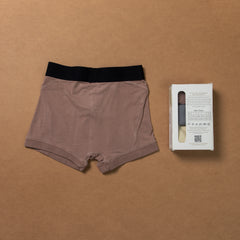 BOYS TRUNKS -assorted- Plant Dyed – Anti Microbial -Organic Cotton Elastane- Stretchable - Anti Bacterial - Comfortable Underwear - Pack Of 2