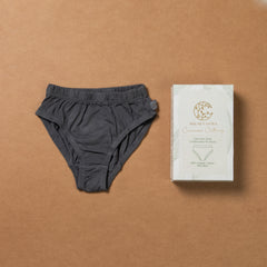 BOYS BRIEF – assorted- Plant Dyed – Anti Microbial / Anti bacterial -Organic Cotton -Mid-waist – Consealed waistband - Comfortable Underwear - Pack Of 3