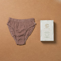 BOYS BRIEF – assorted- Plant Dyed – Anti Microbial / Anti bacterial -Organic Cotton -Mid-waist – Consealed waistband - Comfortable Underwear - Pack Of 3