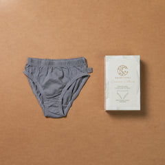 BOYS BRIEF – assorted- Plant Dyed – Anti Microbial / Anti bacterial -Organic Cotton -Mid-waist – Consealed waistband - Comfortable Underwear - Pack Of 3