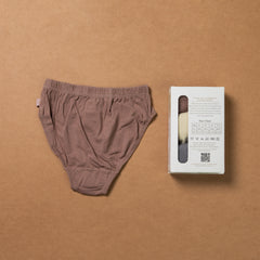 BOYS BRIEF – assorted- Plant Dyed – Anti Microbial / Anti bacterial -Organic Cotton -Mid-waist – Consealed waistband - Comfortable Underwear - Pack Of 3