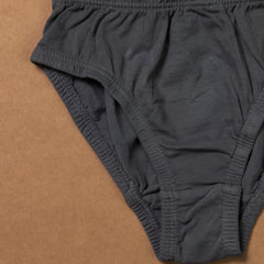 BOYS BRIEF – assorted- Plant Dyed – Anti Microbial / Anti bacterial -Organic Cotton -Mid-waist – Consealed waistband - Comfortable Underwear - Pack Of 3