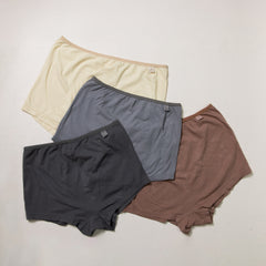 Boy Shorts For Women - Plant Dyed – Anti Microbial/ Anti Bacterial -Organic Cotton - High Coverage – Mid-waist- Stretchable – Comfortable Underwear - Pack Of 1