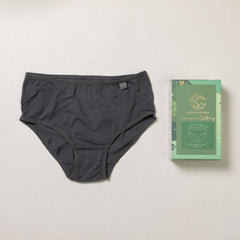 GIRLS Panty– assorted- Plant Dyed – Anti Microbial / Anti Bacterial -Organic Cotton -Mid-waist - Comfortable Underwear - Pack Of 3