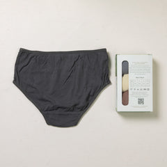 GIRLS Panty– assorted- Plant Dyed – Anti Microbial / Anti Bacterial -Organic Cotton -Mid-waist - Comfortable Underwear - Pack Of 3