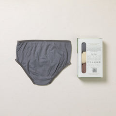 GIRLS Panty– assorted- Plant Dyed – Anti Microbial / Anti Bacterial -Organic Cotton -Mid-waist - Comfortable Underwear - Pack Of 3