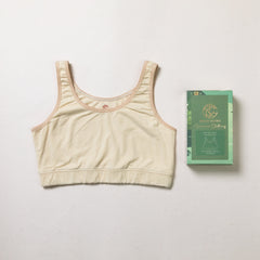 Women Comfort bra- Plant Dyed – Anti Microbial / Anti Bacterial -Organic Cotton – wirefree – non-padded – Stretchable - Comfortable all day Innerwear - Pack Of 1