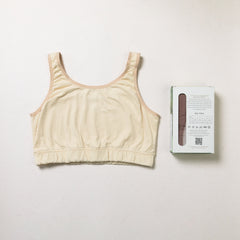 Women Comfort bra- Plant Dyed – Anti Microbial / Anti Bacterial -Organic Cotton – wirefree – non-padded – Stretchable - Comfortable all day Innerwear - Pack Of 1