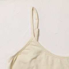 Women Camisole - Plant Dyed – Anti Microbial / Anti Bacterial-Organic Cotton – adjustable straps – Stretchable - Comfortable all day Innerwear - Pack Of 1