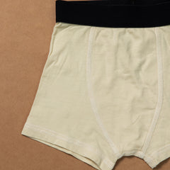 BOYS TRUNKS -assorted- Plant Dyed – Anti Microbial -Organic Cotton Elastane- Stretchable - Anti Bacterial - Comfortable Underwear - Pack Of 2